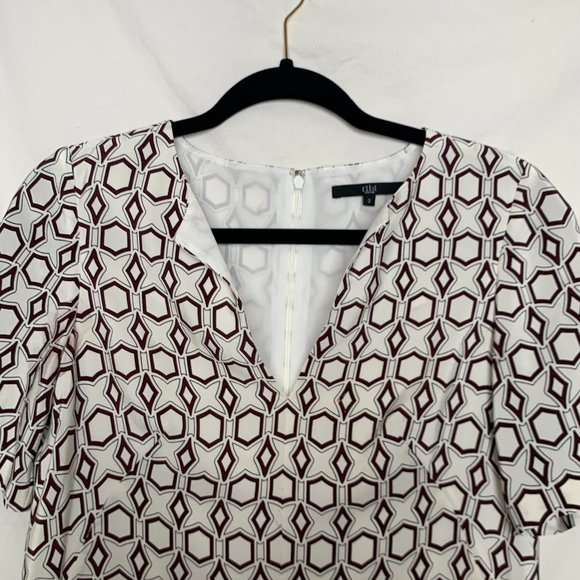 Retro Patterned Dress - Picture 5 of 6